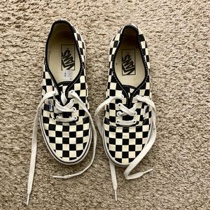 Checkered Vans